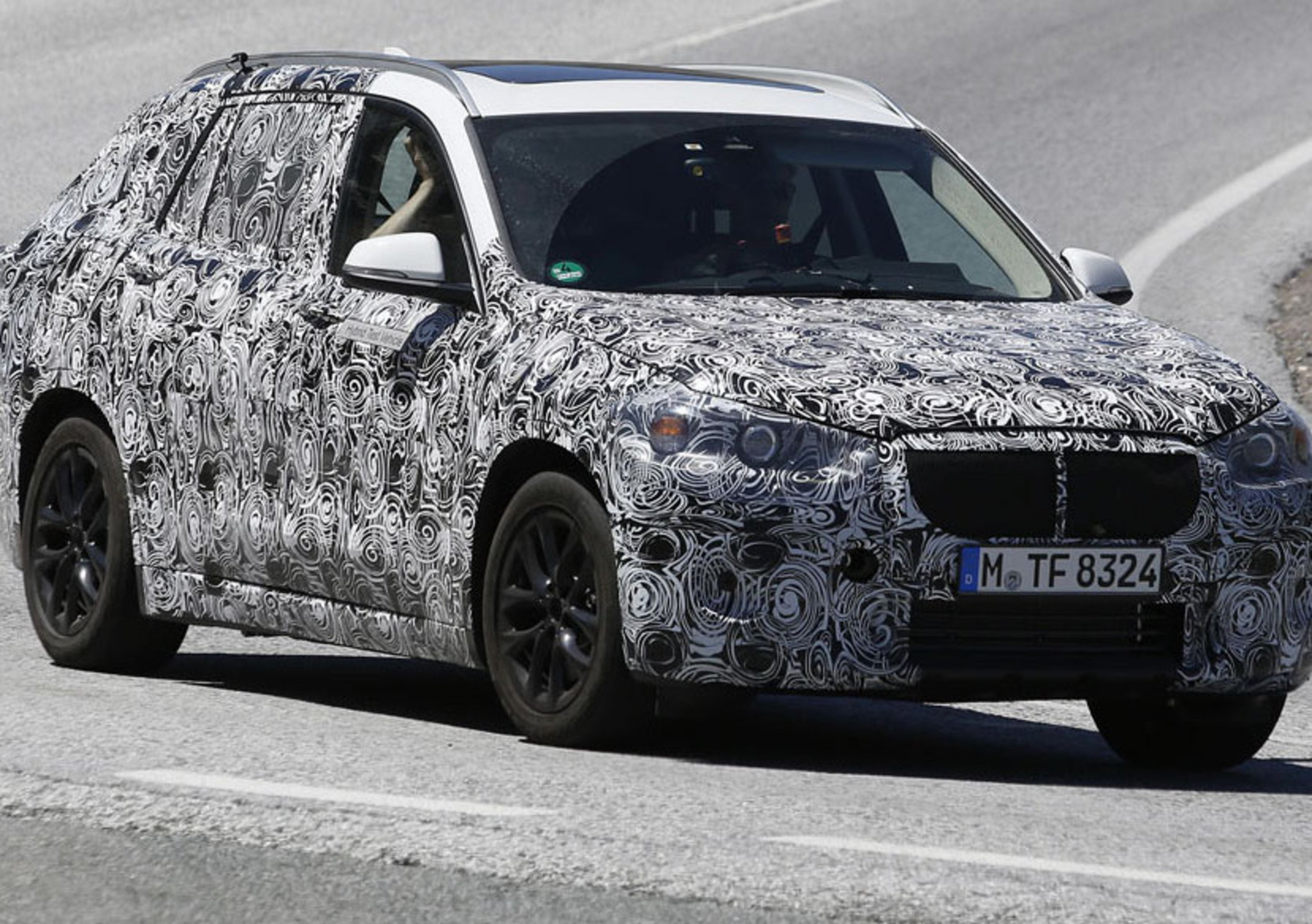 BMW X2: il prototipo su strada!