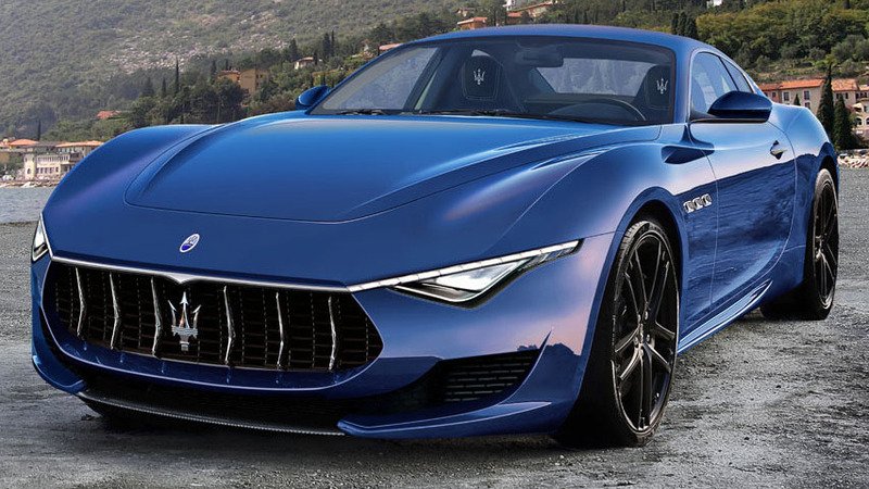 Maserati Alfieri: ecco il rendering. Dar&agrave; battaglia a Jaguar, Porsche e Mercedes