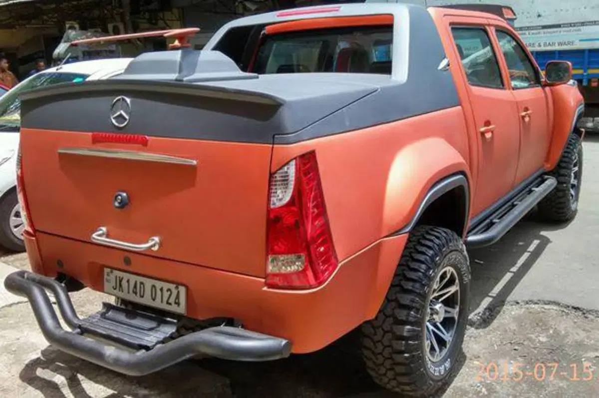 Mercedes Ener-G-Force Replica: una Tata Xenon non troppo convinta