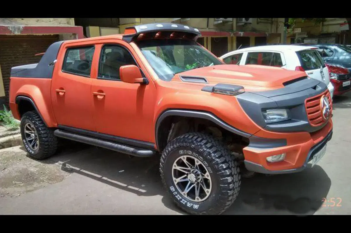 Mercedes Ener-G-Force Replica: una Tata Xenon non troppo convinta (3)