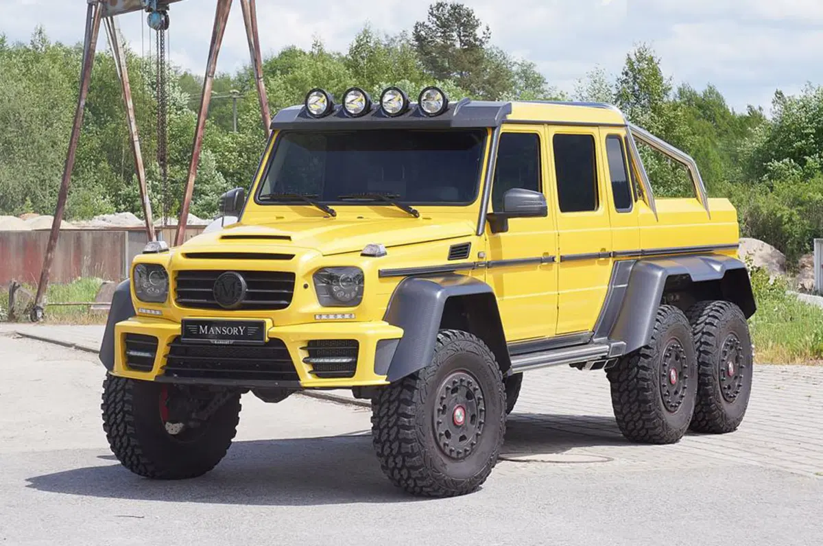 Mercedes G63 AMG 6x6 by Mansory: ecco il Dominatore