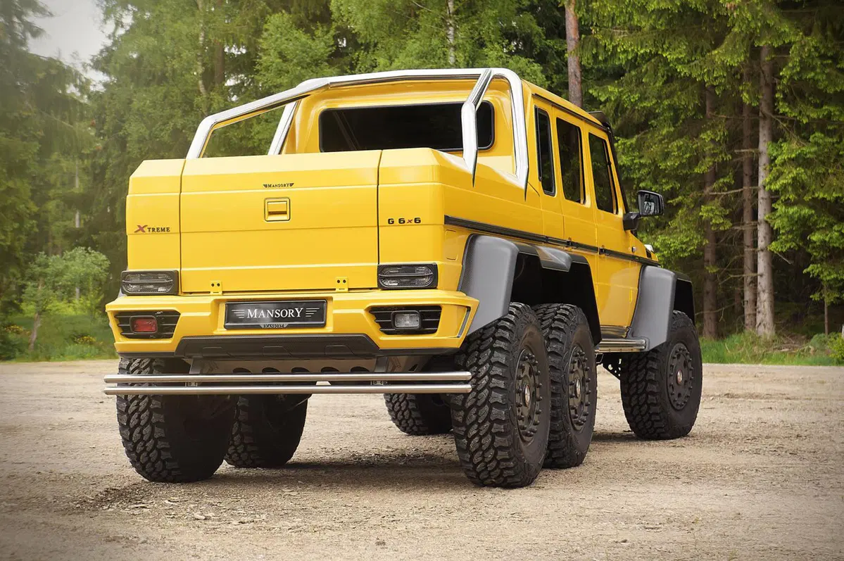 Mercedes G63 AMG 6x6 by Mansory: ecco il Dominatore (6)