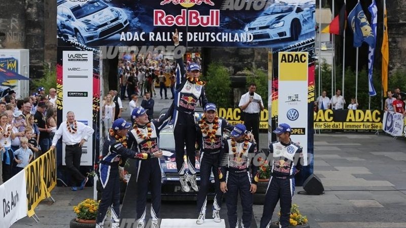 WRC di Germania. 1-2-3 Volkswagen. Missione compiuta!
