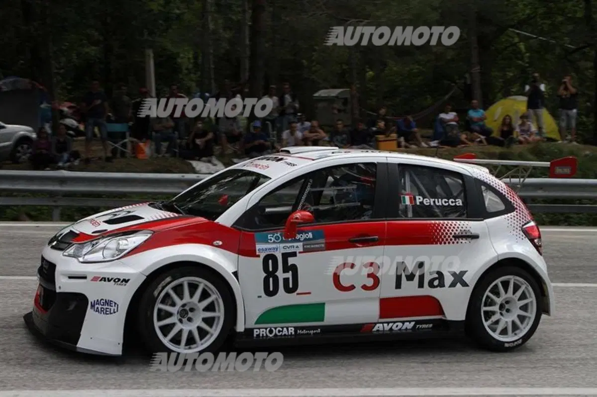 CIVM, il nostro Perucca Orfei e Citroen C3 Max secondi al Trofeo Fagioli (5)