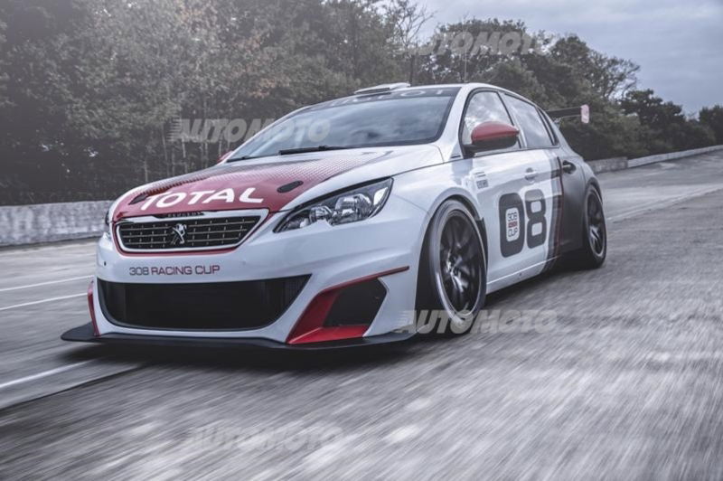 Peugeot 308 Racing Cup, il Leone che va di corsa