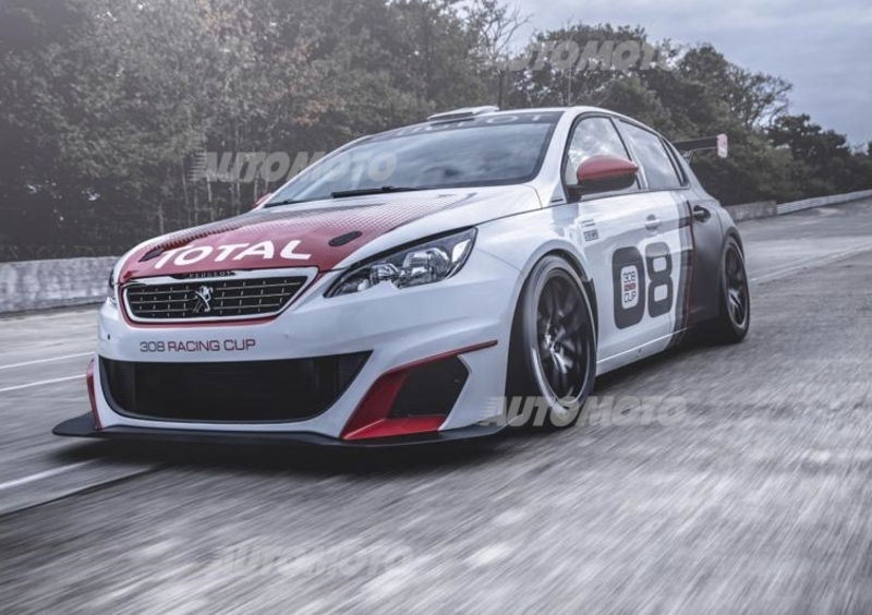 Peugeot 308 Racing Cup, il Leone che va di corsa