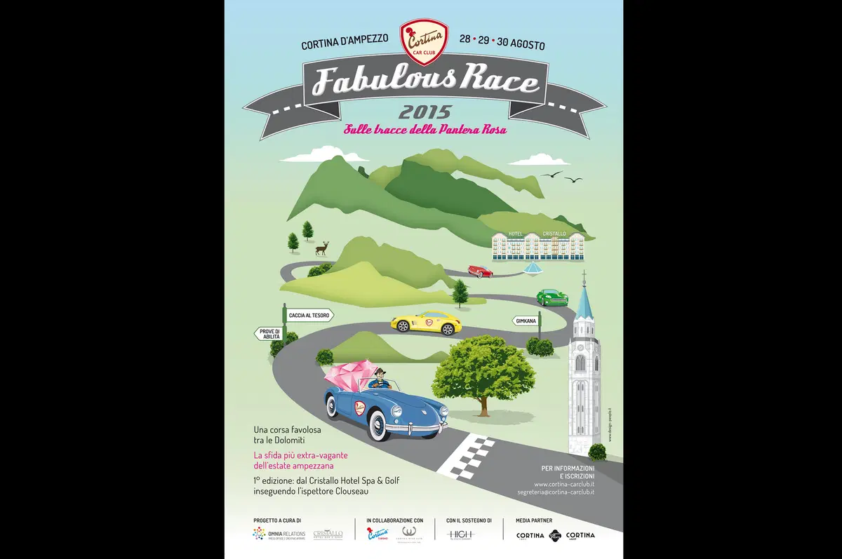 Cortina Fabulous Race: caccia al tesoro su auto da sogno