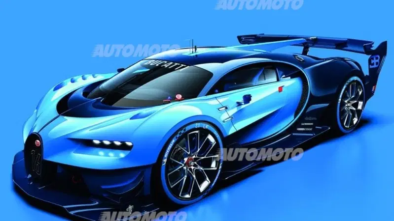 Bugatti Vision Gran Turismo: dai videogame alla "realt&agrave;"
