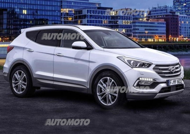 Hyundai Santa Fe restyling: piccoli ritocchi di met&agrave; carriera