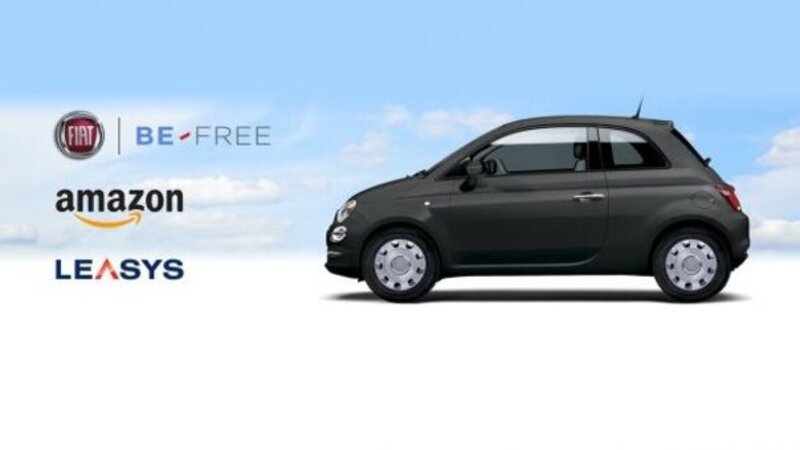 Fiat, ampliata la gamma Be-Free su Amazon