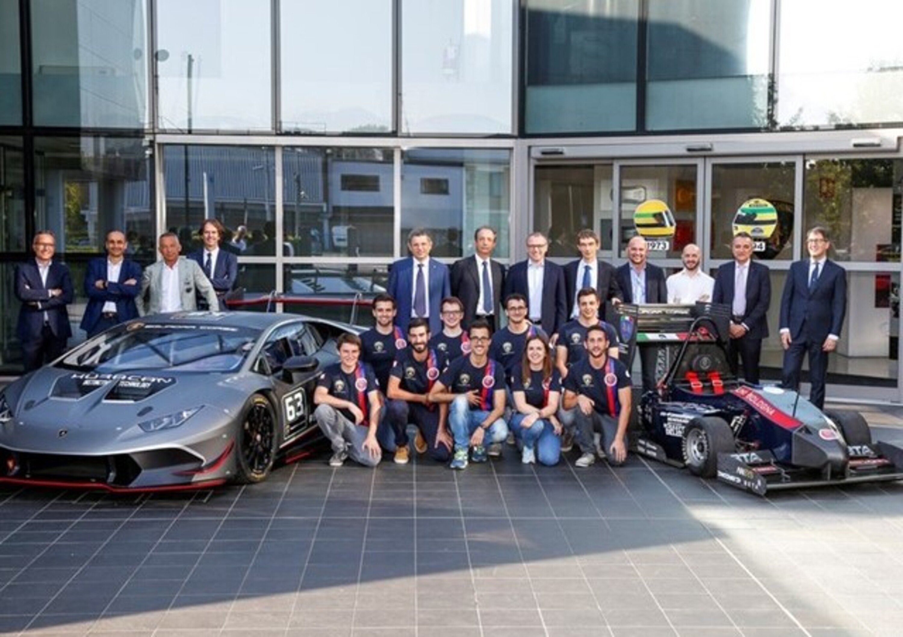 Lamborghini Squadra Corse partner di UniBo Motorsport nel campionato Formula SAE