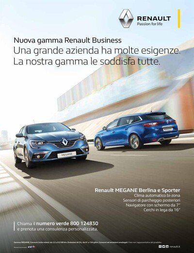 Renault, ecco la gamma Business