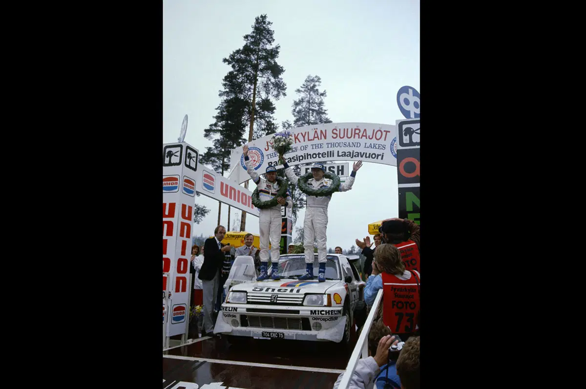 Peugeot 205 Turbo 16: 30 anni fa il trionfo Mondiale (4)