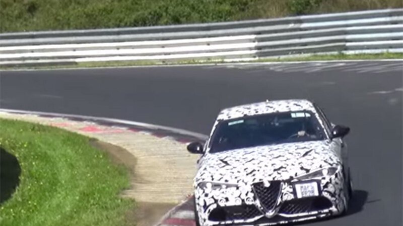 Alfa Giulia in 7&rsquo;43&rdquo; al N&uuml;rburgring? Sarebbe pi&ugrave; veloce di una M4! [Video]