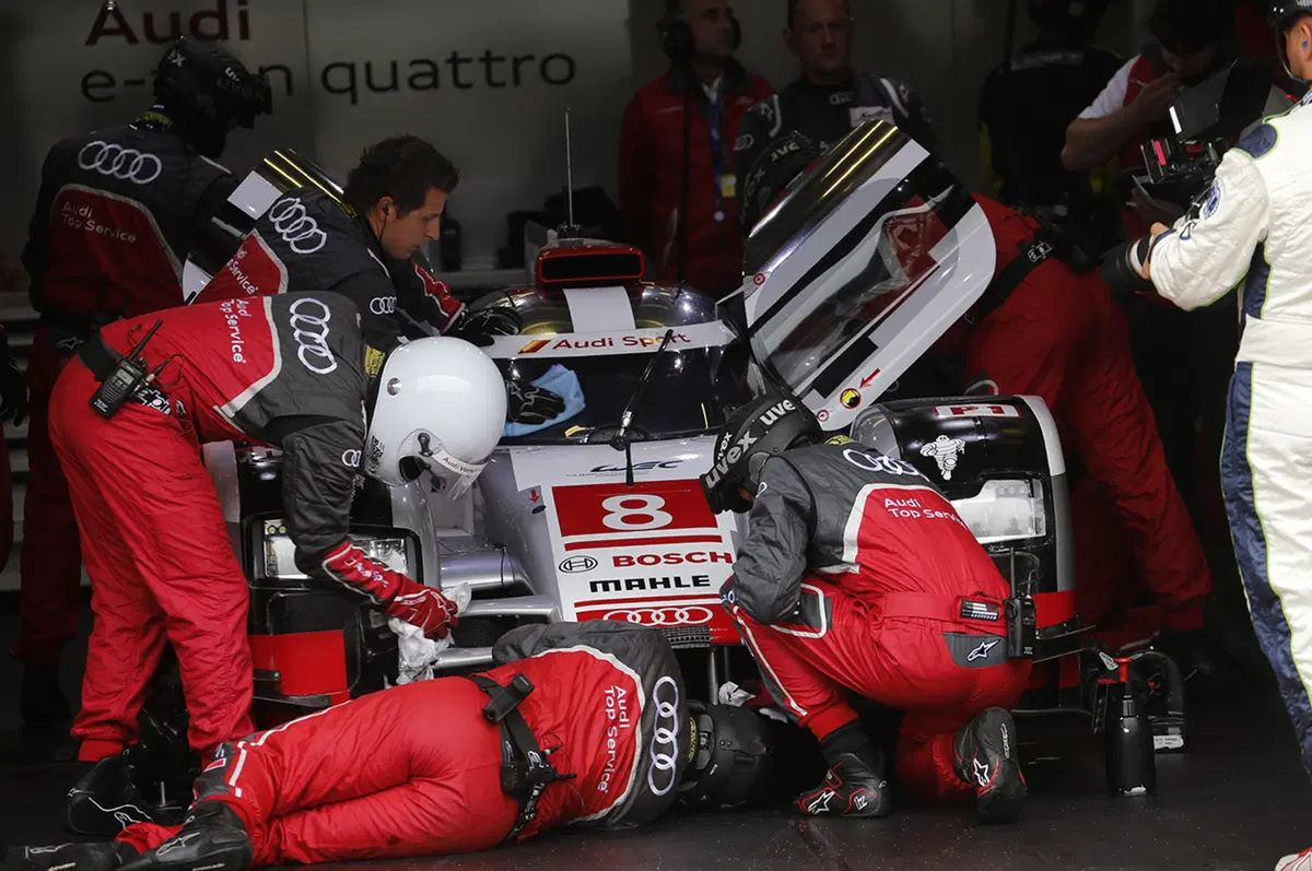 WEC, Nurburgring FP2: Audi davanti, ma Porsche a pochi millesimi (34)