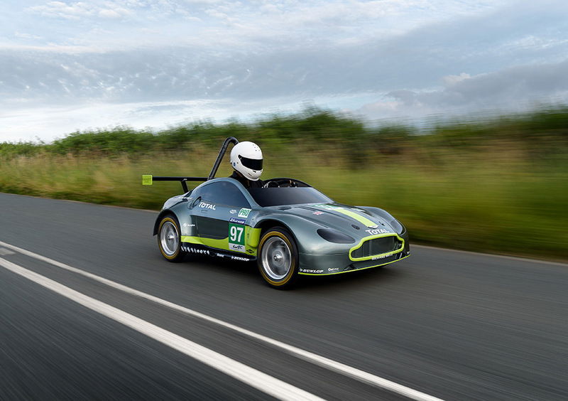 Aston Martin V8 Vantage GTE, una versione speciale alla Red Bull Soapbox Race