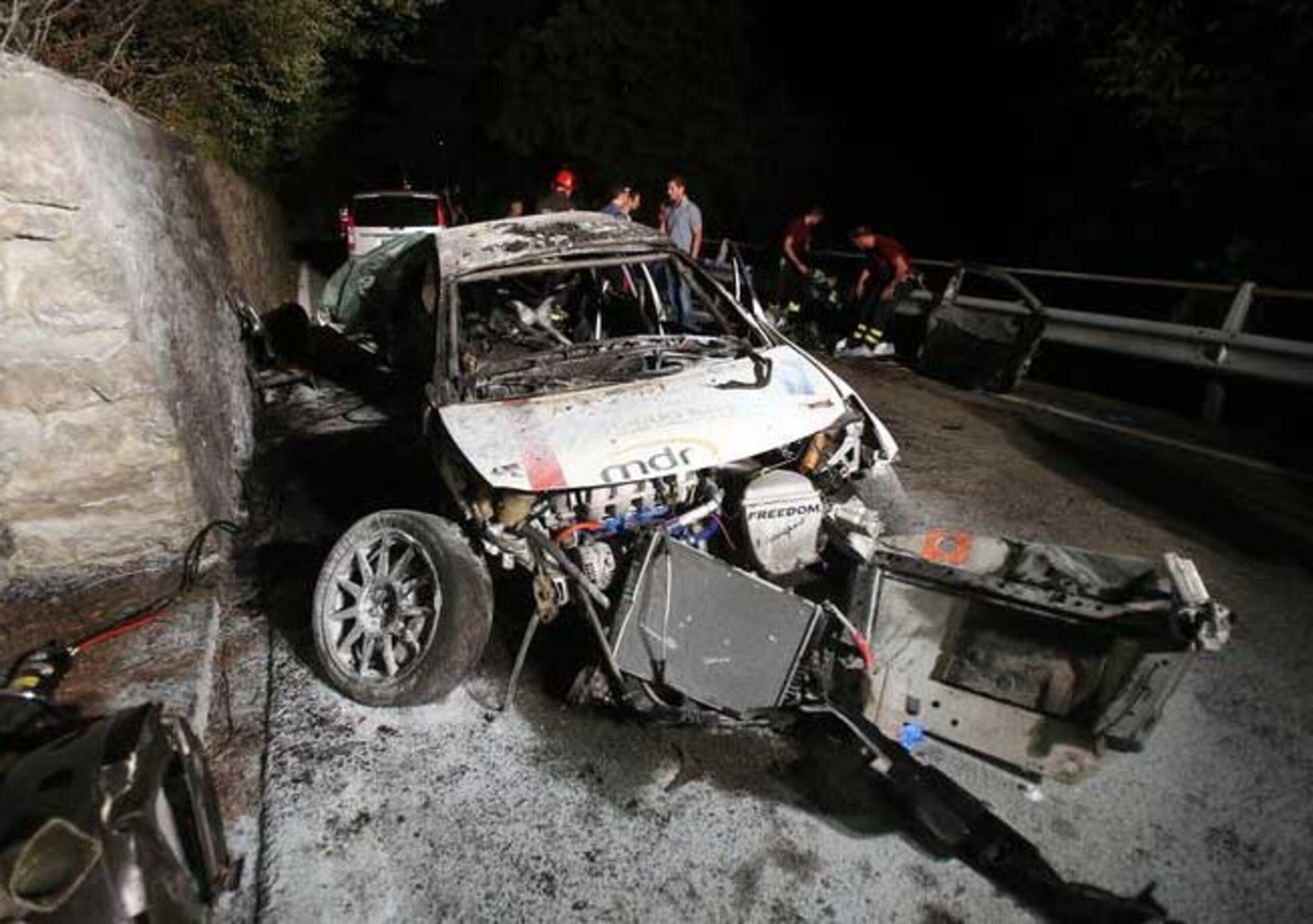 Tragedia rally comasco: morto equipaggio svizzero