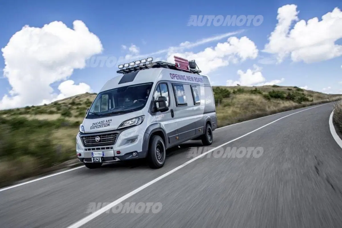 Fiat Ducato 4x4 Expedition: quando il camper è inarrestabile [Video]