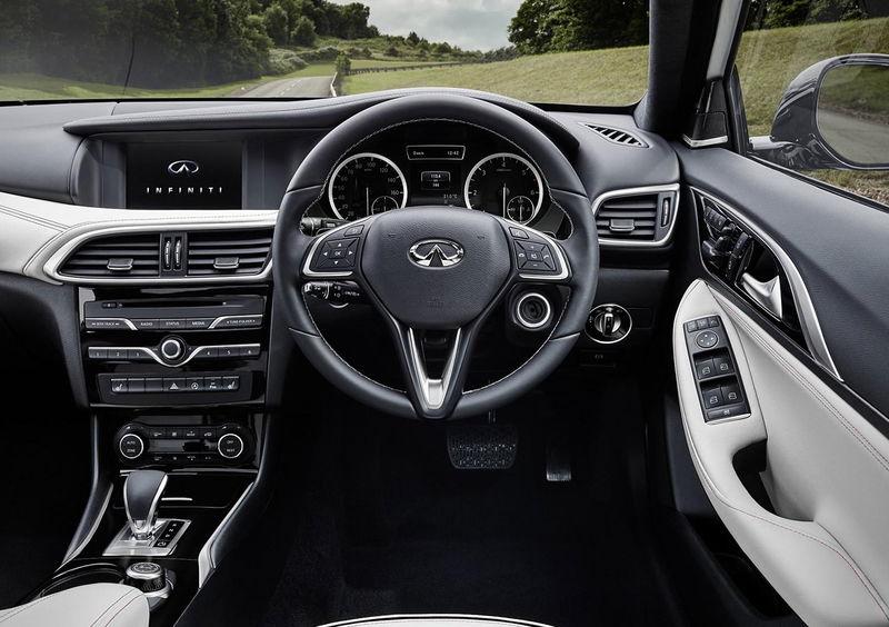 Infiniti Q30: interni in salsa Mercedes