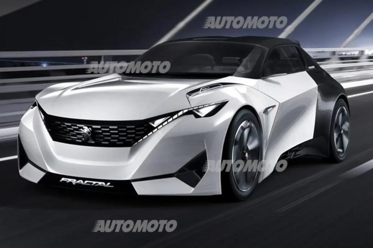 Peugeot Fractal concept: il Leone tornerà ad avere una coupé (o una cabrio)?