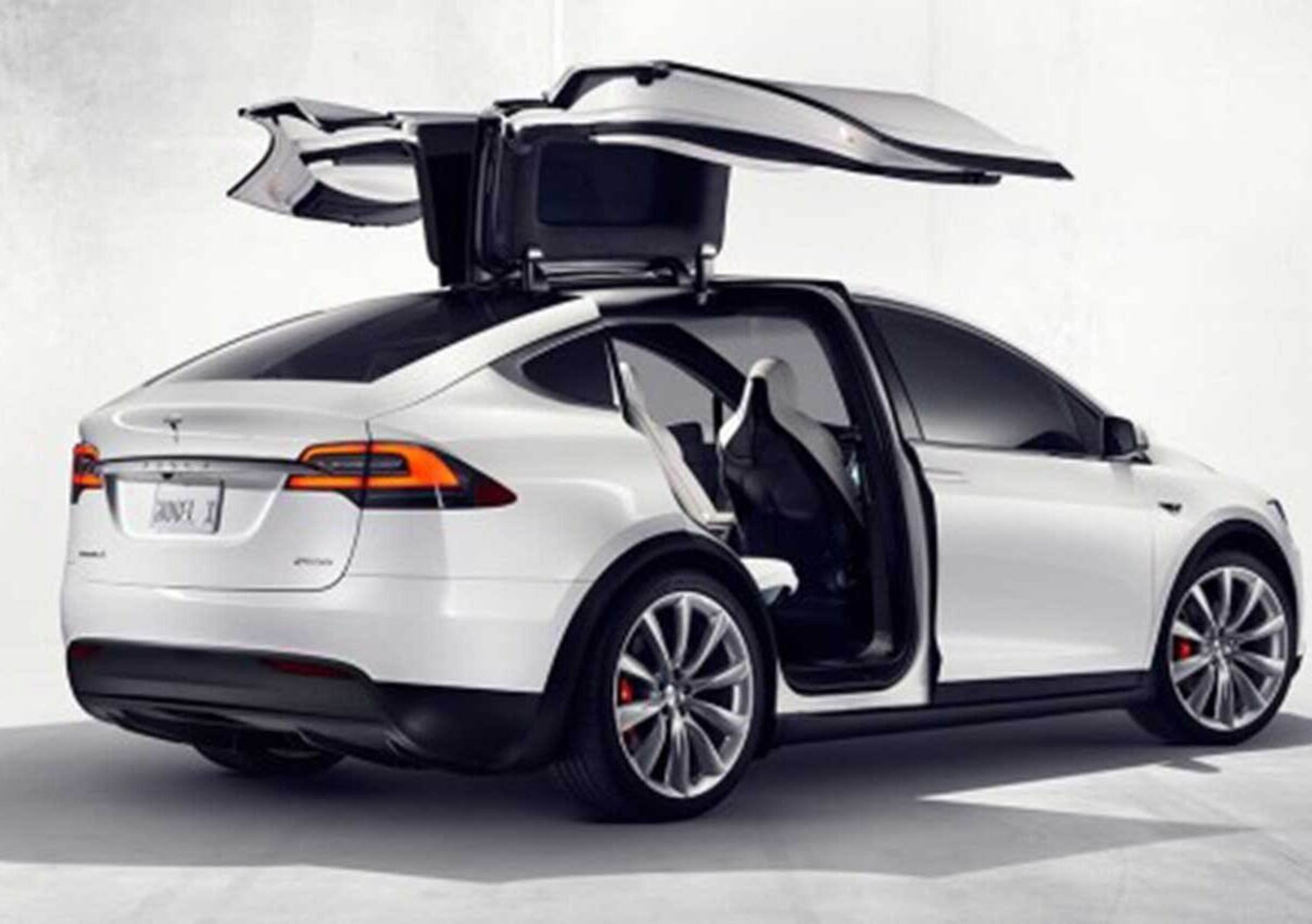 Tesla Model X, svelata la nuova crossover elettrica californiana