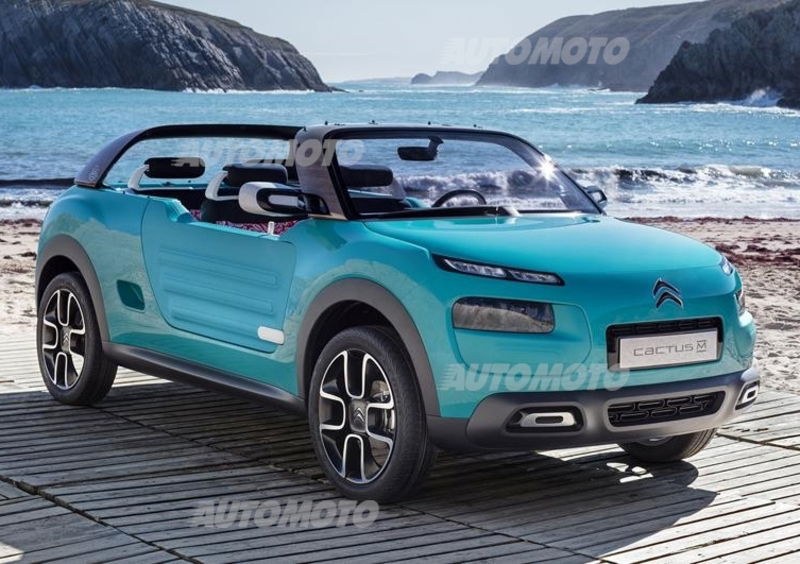 Citroen Cactus M concept: la Mehari torner&agrave; realt&agrave;?