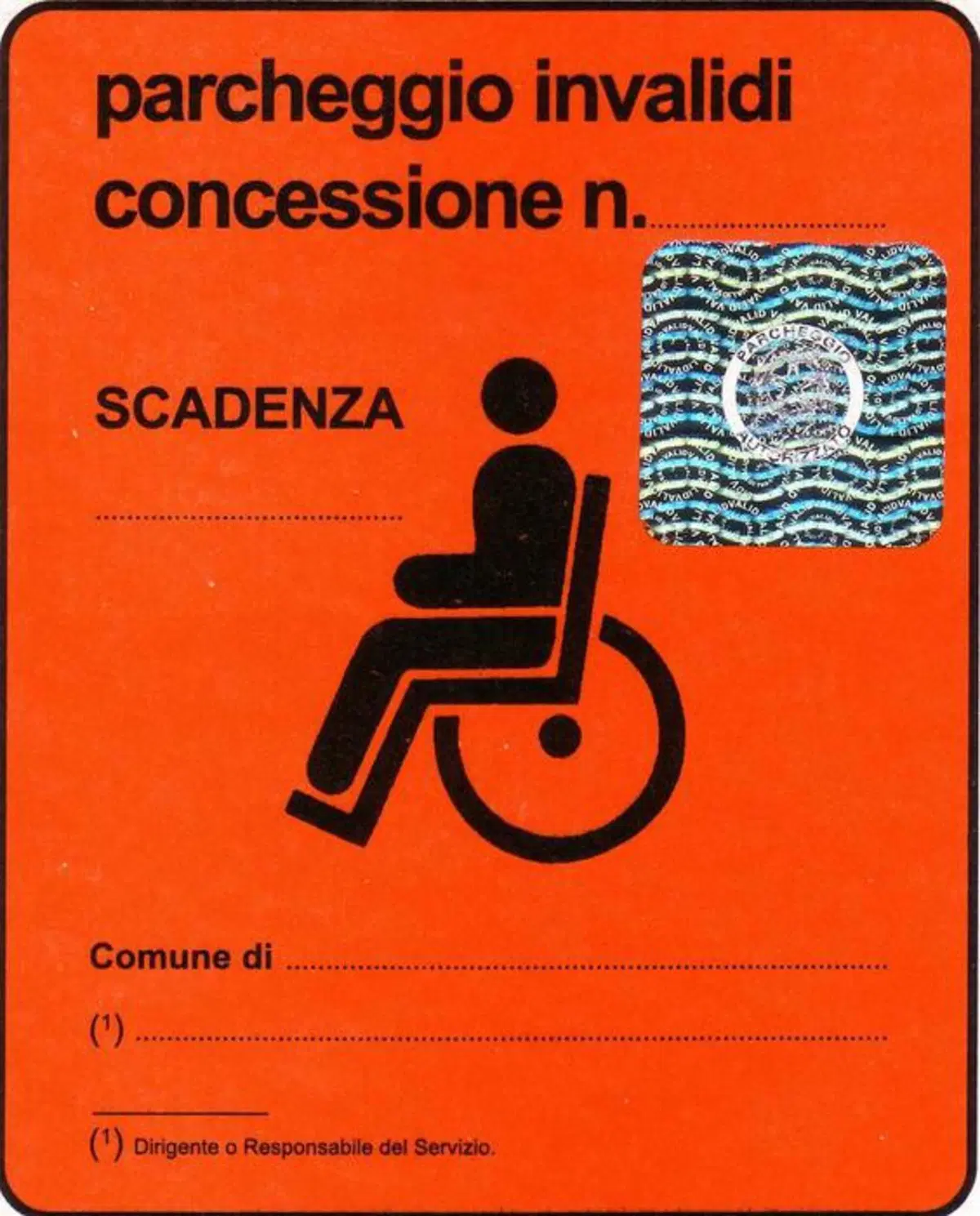 Parcheggio disabili: arriva il nuovo tagliando azzurro europeo (3)