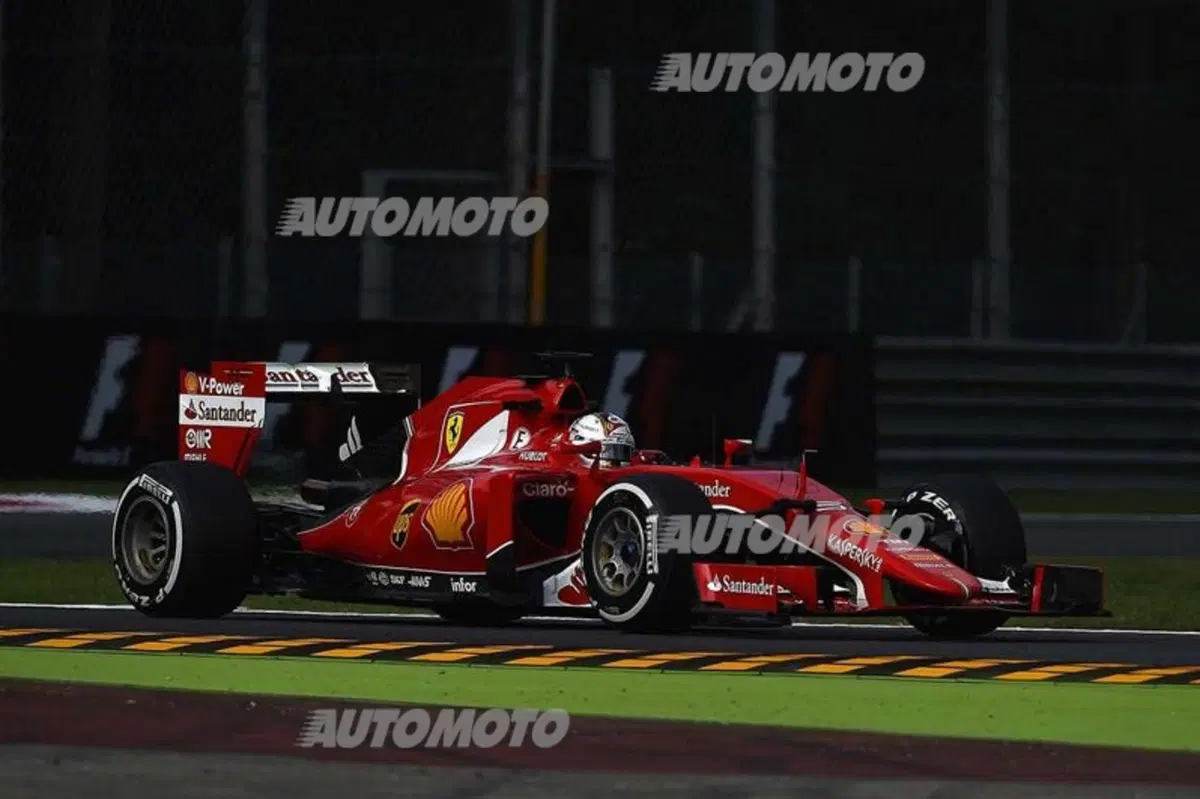 F1, Gp Monza 2015, la prima volta in Rosso di Vettel (5)