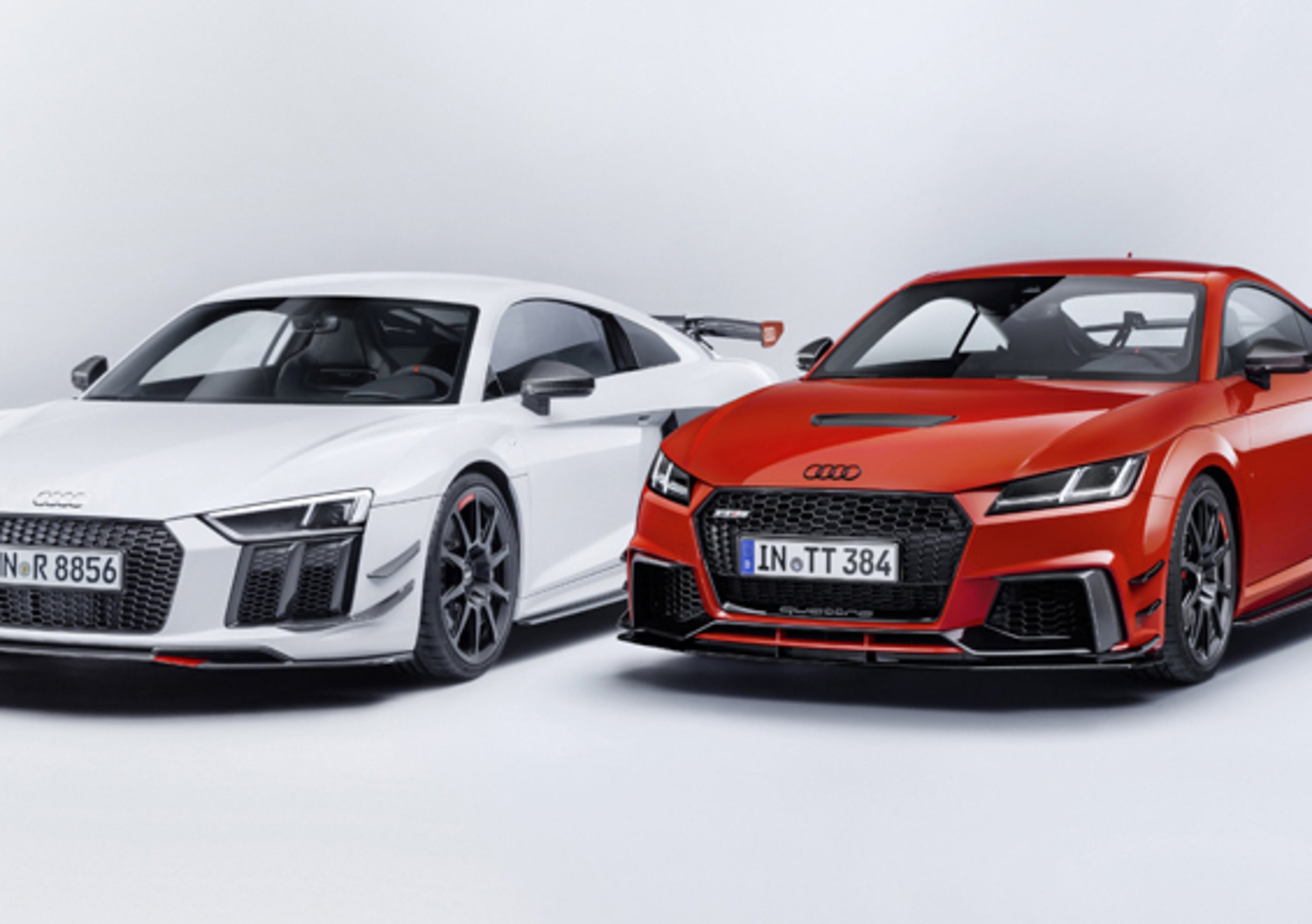 Audi Performance Parts: nuova aerodinamica per R8 e TT RS 