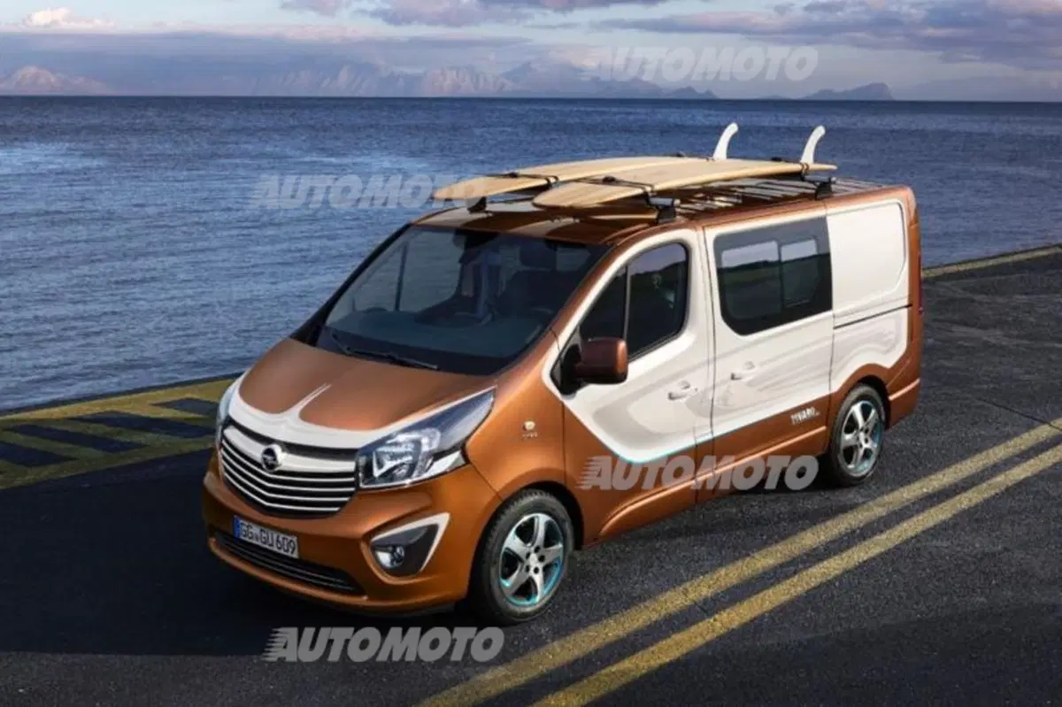 Opel Vivaro Surf Concept, dedicato ai surfers