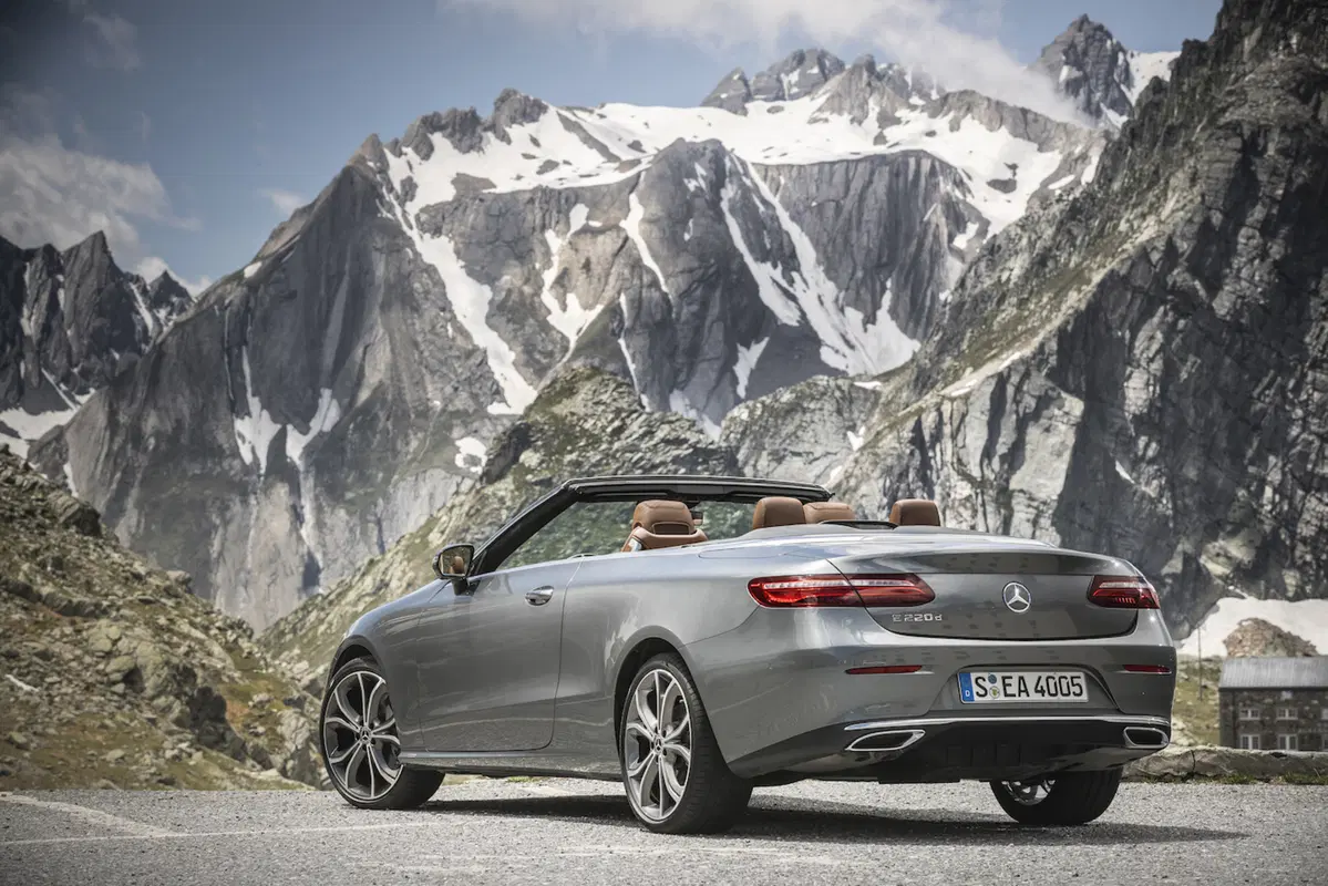 Mercedes Classe E Cabrio: per tetto il cielo (5)