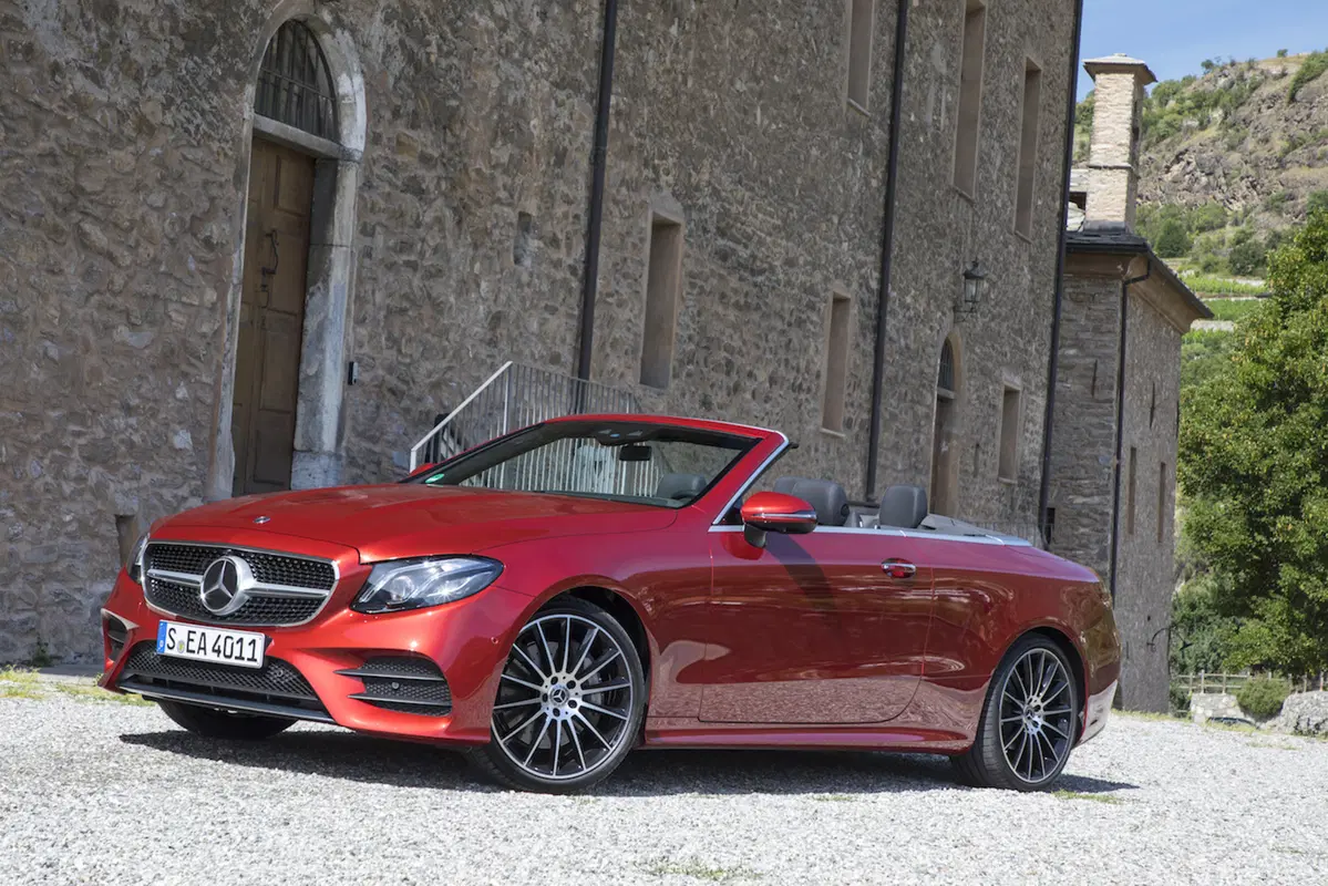 Mercedes Classe E Cabrio: per tetto il cielo (25)