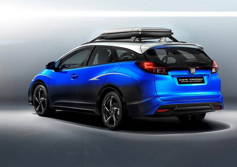 Honda Civic Tourer Active Life concept: pensata per gli sportivi