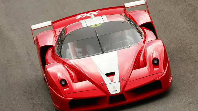 Schumacher, all'asta la Ferrari FXX