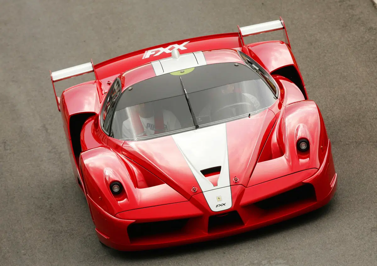 Schumacher, all'asta la Ferrari FXX