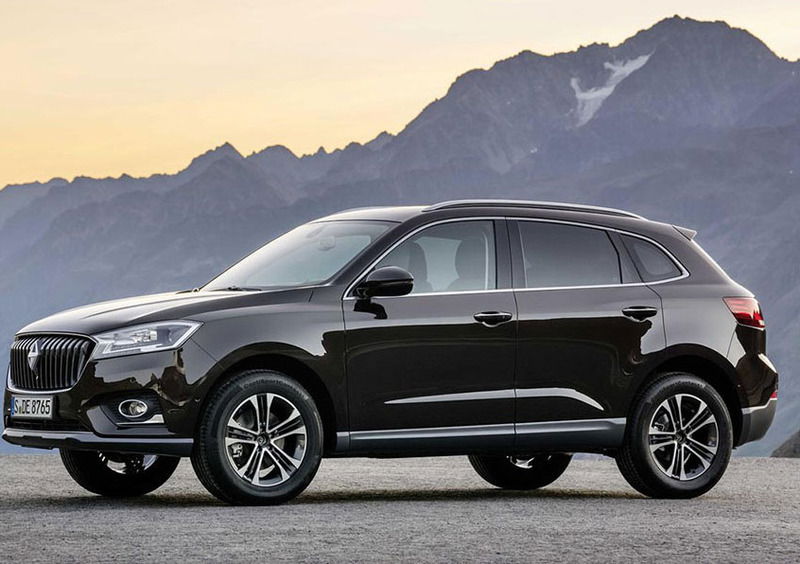 Borgward BX7: le prime immagini del SUV