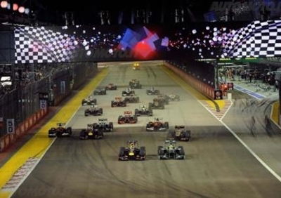 Orari TV Formula 1 GP Singapore  2015 Sky e Rai