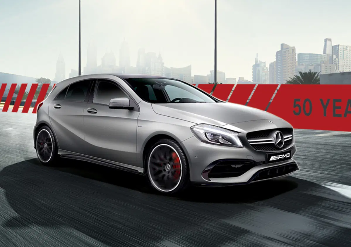 Mercedes A 45 AMG, ecco la &ldquo;Edition 50&rdquo;