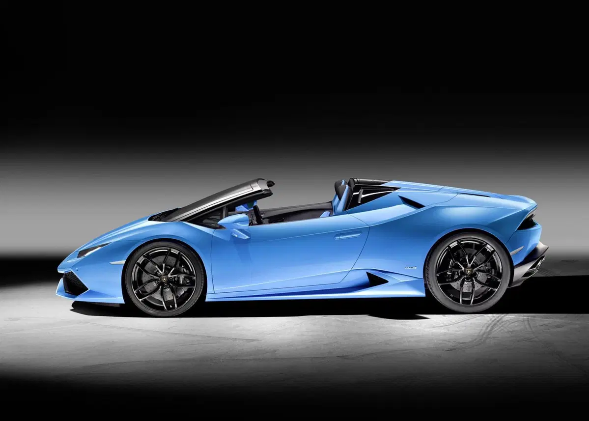 Lamborghini Huracan Spyder: supercar a cielo aperto