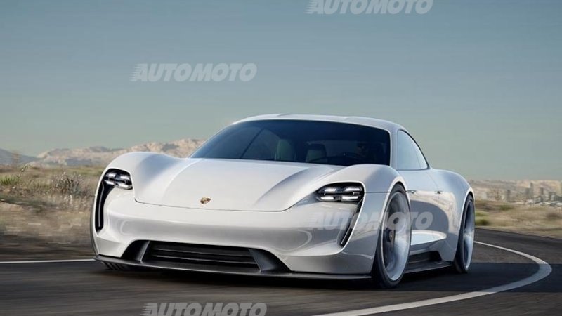 Porsche Mission E, il futuro &egrave; elettrico