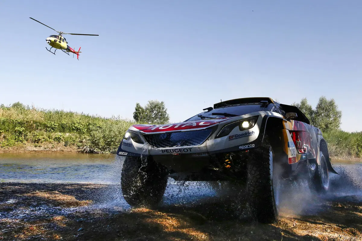 Silk Way Rally 2017. Loeb (Peugeot) “primissimo” a metà strada (16)