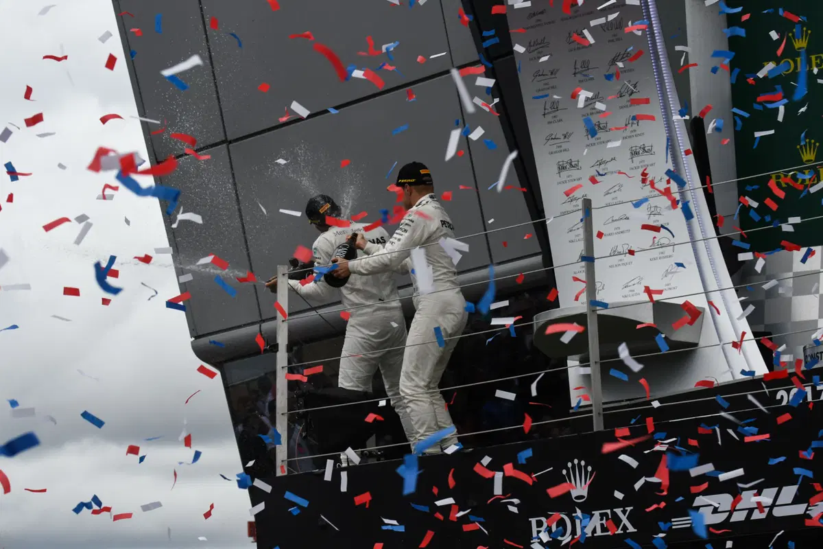 F1, GP Silverstone 2017: vince Hamilton. Terzo Raikkonen (53)