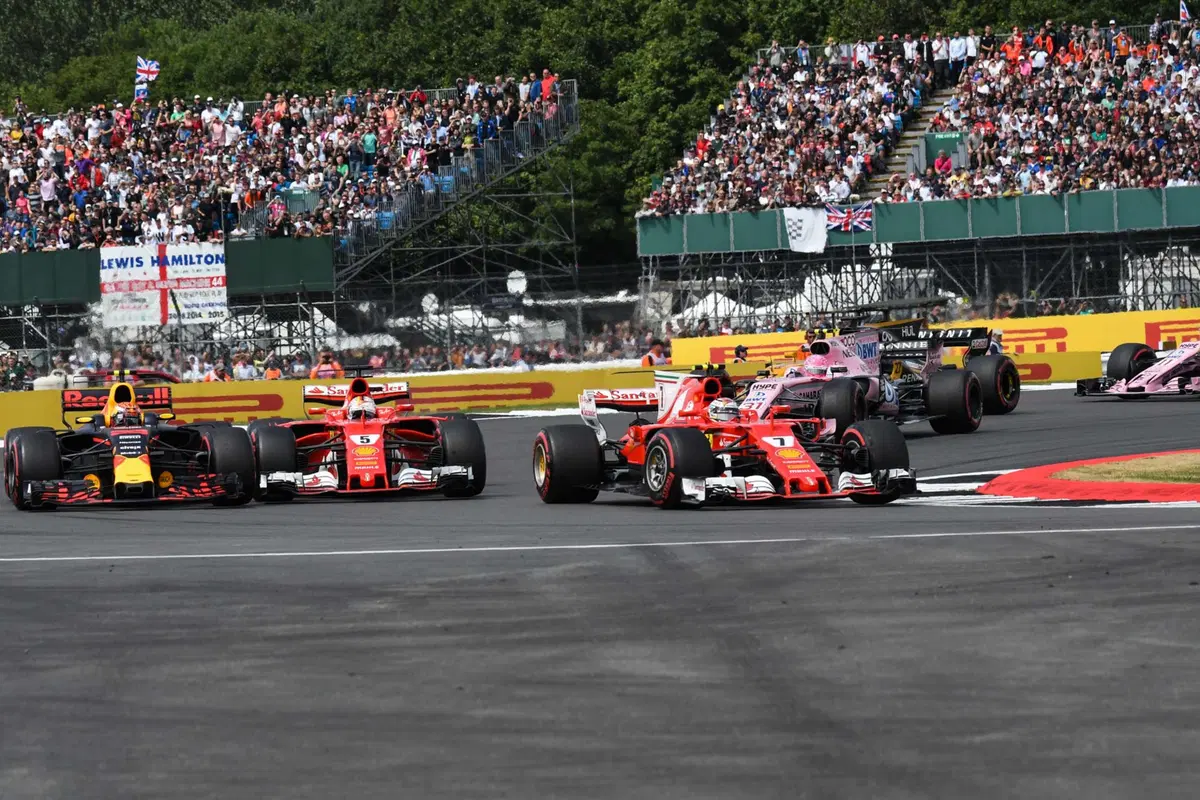F1, GP Silverstone 2017: vince Hamilton. Terzo Raikkonen (11)