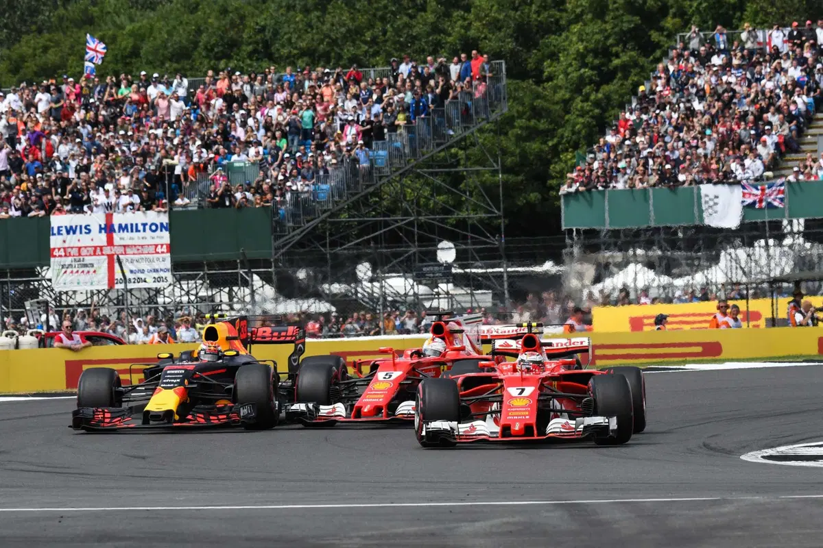 F1, GP Silverstone 2017: vince Hamilton. Terzo Raikkonen (13)