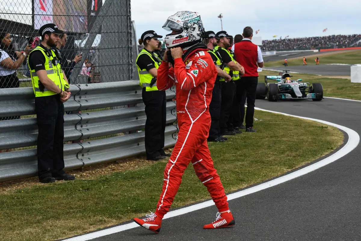 F1, GP Silverstone 2017: vince Hamilton. Terzo Raikkonen (35)