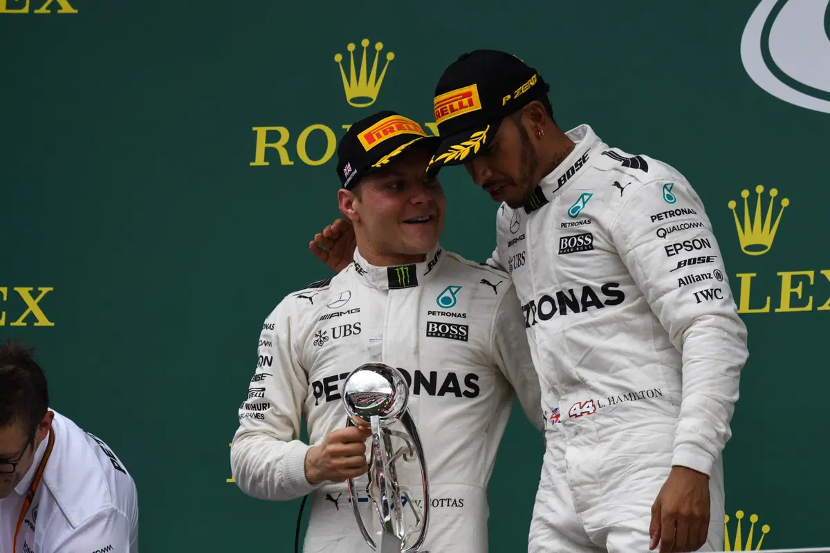 F1, GP Silverstone 2017: vince Hamilton. Terzo Raikkonen (49)