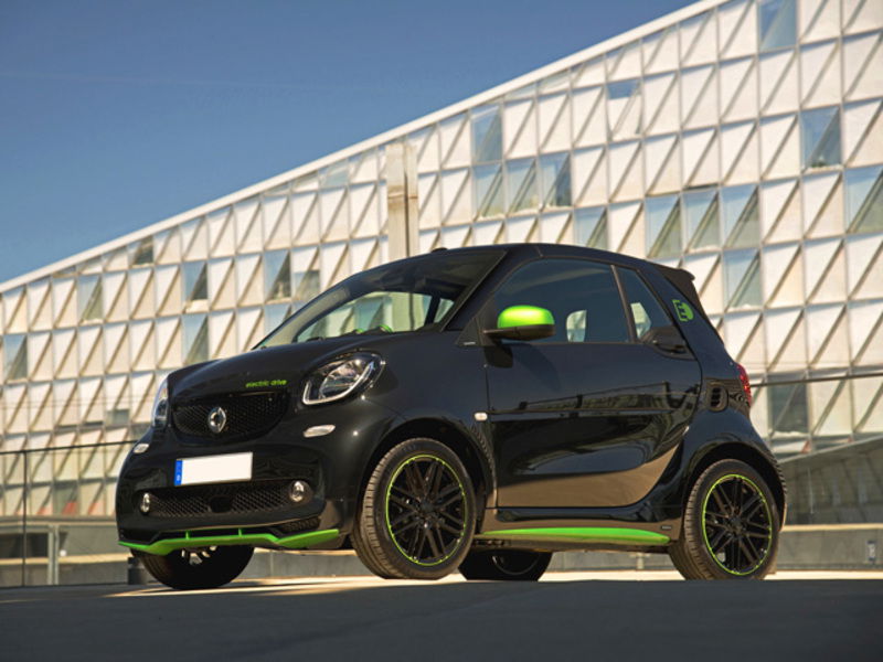 smart Fortwo Cabrio electric drive cabrio Greenflash Edition