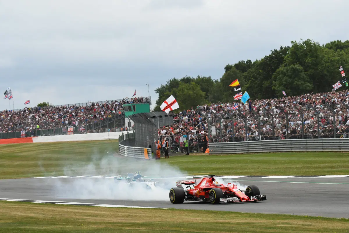 F1, GP Silverstone 2017: vince Hamilton. Terzo Raikkonen (25)