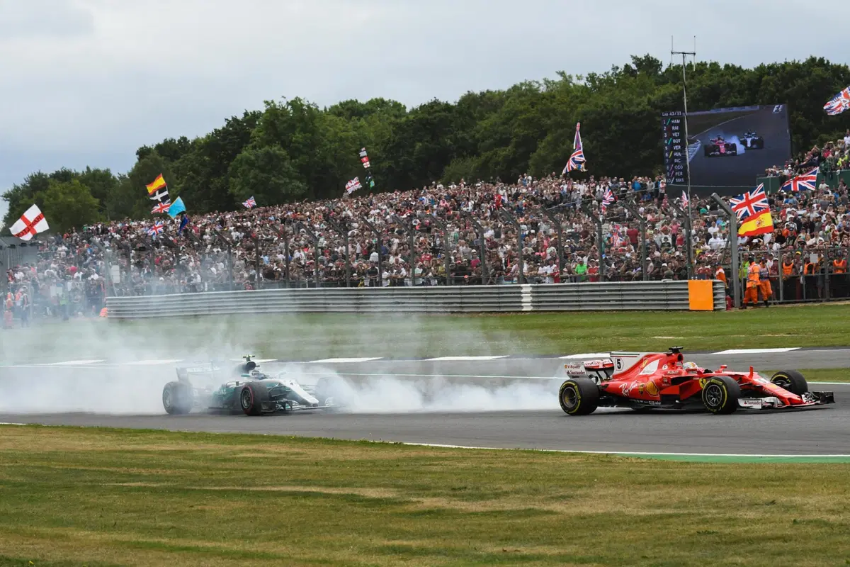 F1, GP Silverstone 2017: vince Hamilton. Terzo Raikkonen (27)