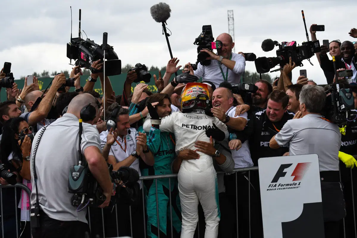 F1, GP Silverstone 2017: vince Hamilton. Terzo Raikkonen (37)